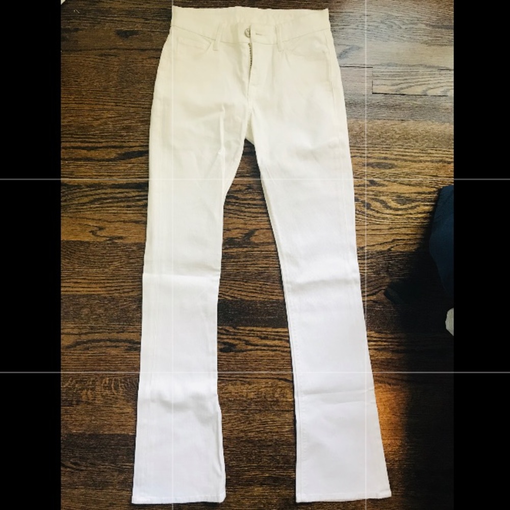 7 for all mankind White flare jeans